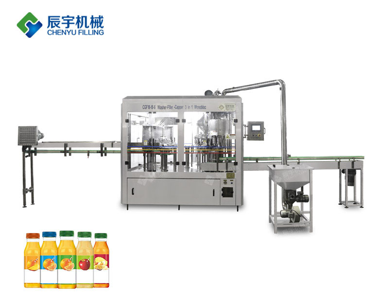RCGF18-18-6 果汁（zhī）飲料灌裝機